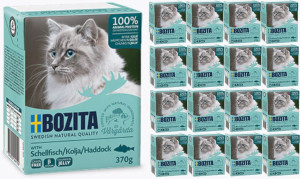 BOZITA Cat Dorsz W Galaretce 16 x 370g