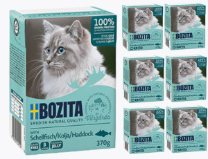 BOZITA Cat Dorsz W Galaretce 6 x 370g