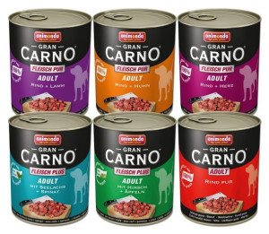 ANIMONDA GranCarno Adult Dog MIX smaków PACK1 6x800g