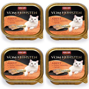 ANIMONDA Cat Vom Feinsten adult Adult z nadzieniem: Kurczak, filet z łososi