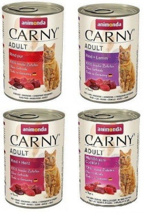 ANIMONDA Cat Carny Adult Mix Smaków 30x400g (27+3gratis)