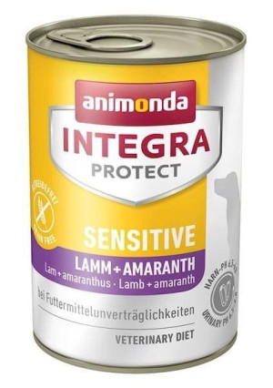 ANIMONDA Integra Protect Sensitive Jagnięcina, Amarantus 12x400g pies