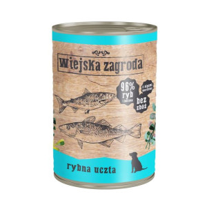 Wiejska Zagroda Rybna uczta 30x400g dla psa