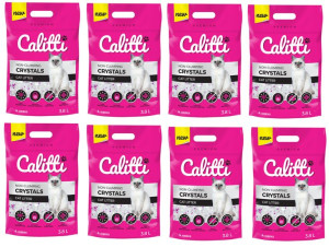CALITTI Crystals żwirek silikonowy 8x3,8L (11,6kg)