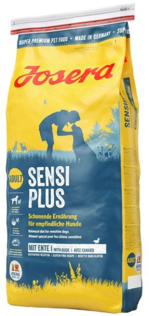 JOSERA SensiPlus 15kg + niespodzianka dla psa GRATIS!