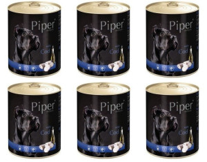 DOLINA NOTECI Piper dla psa z dorszem 6x800g