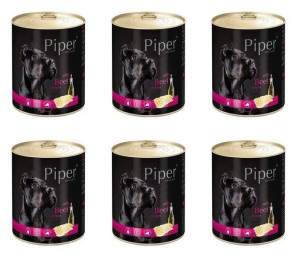 DOLINA NOTECI Piper dla psa z żołądkami wołowymi 6x800g