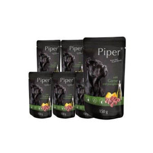 DOLINA NOTECI Piper dla psa z dziczyzną i dynią 10x500g