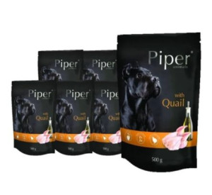 DOLINA NOTECI Piper dla psa z przepiórką 10x500g