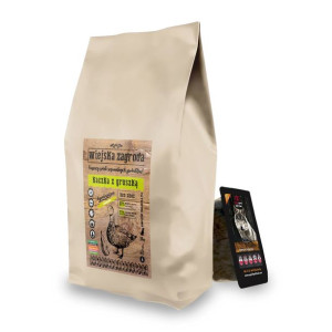 Wiejska Zagroda kaczka z gruszką 20kg + ALPHA SPIRIT MULTIPROTEIN Dog Food
