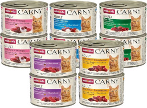 ANIMONDA Cat Carny Adult mix 5 smaków 10x200g