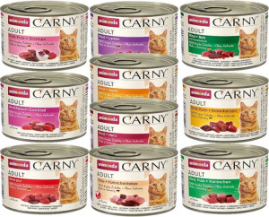 ANIMONDA Cat Carny Adult Mix 10 Smaków 30x200g