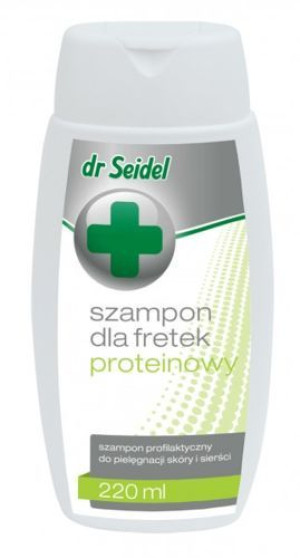 Dr Seidel Pielęgnacyjny Szampon dla fretek proteinowy 220ml