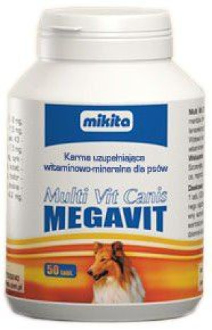 MIKITA Megavit Multi Vit Canis 50 tab.