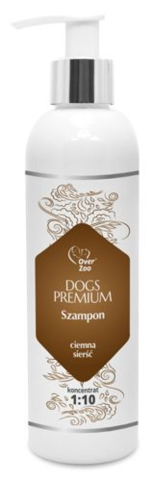 OVER ZOO Szampon Dogs Premium dla psów o ciemnej sierści 250ml