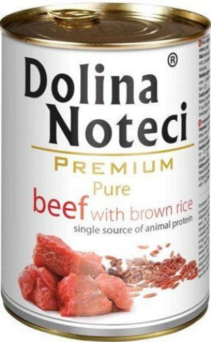 Dolina Noteci Premium Pure Wołowina z ryżem brązowym 400g