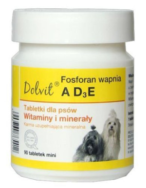 Dolvit Fosforan wapnia ADзE Mini 90 tabletek
