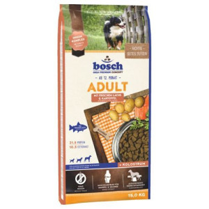 Bosch Adult Salmon & Potato, łosoś i ziemniak (nowa receptura) 15kg
