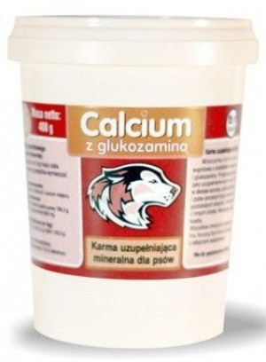 Calcium 400g czerwony proszek pudełko