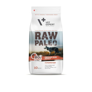 Vetexpert RAW PALEO TURKEY ADULT MEDIUM 10KG