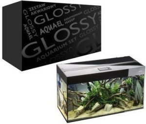 AQUAEL Zestaw Glossy 100 LED D&N czarny