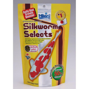 HIKARI Koi Silkworm Selects Medium 500g