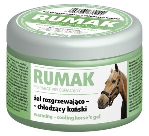 Vetos-Farma RUMAK Żel rozgrzewająco-chłodzący dla koni 500g