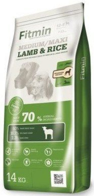 FITMIN Dog Medium Maxi Lamb&Rice 14kg