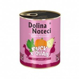 DOLINA NOTECI PREMIUM SUPERFOOD kaczka i przepiórka 800g