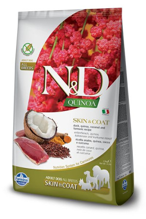 Farmina N&D Quinoa canine SKIN & COAT DUCK  2,5kg