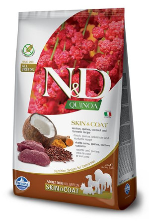 Farmina N&D Quinoa canine SKIN & COAT VENISON  7kg