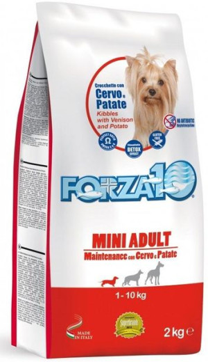 Forza10 Mini Maintenance Z Jeleniem I Ziemniakami Dla Psa 2kg