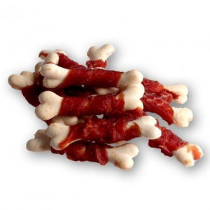 FITMIN DOG TREAT DUCK z kością wapniową 200g