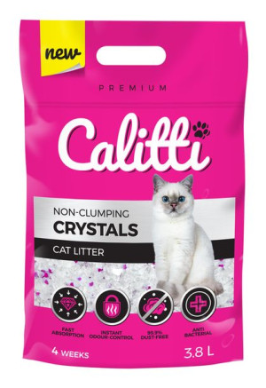 CALITTI Crystals żwirek silikonowy 3,8L