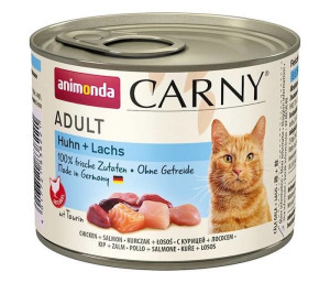 ANIMONDA Cat Carny Adult smak: kurczak, łosoś 200g