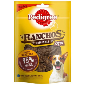 PEDIGREE Ranchos Originals Cuts 65g - przysmak dla psów z kurczakiem
