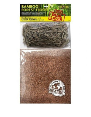EXOTERRA Podłoże dwuwarstwowe do terrarium Bamboo 8,8L