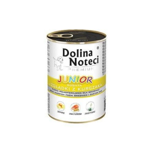 DOLINA NOTECI PREMIUM Junior bogata w żołądki z kurczaka 400g