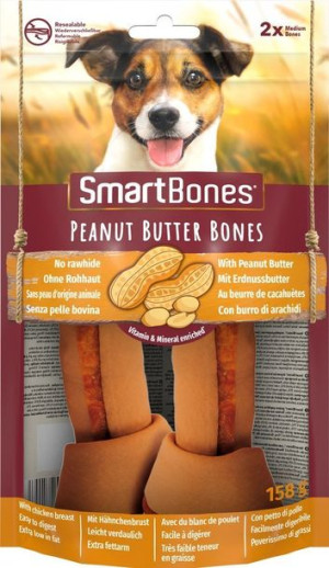Smart Bones Peanut Butter medium 2 szt.