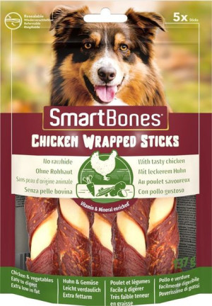 Smart Bones Chicken Wrap Sticks medium 5 szt.