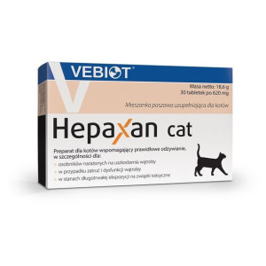 VEBIOT Hepaxan cat 30 tabletek