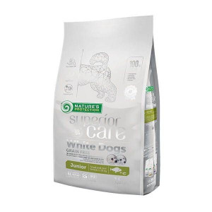 NATURES PROTECTION Superior Care White Dogs Grain Free White Fish Junior Sm