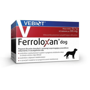VEBIOT Ferroloxan dog 60 tabletek