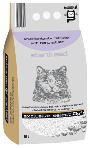 Bazyl Select Ag+ Sterilized 8l