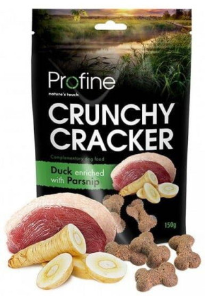 PROFINE CRUNCHY CRACKER Kaczka z pasternakiem 150g