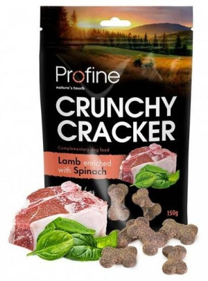 PROFINE CRUNCHY CRACKER Jagnięcina ze szpinakiem 150g