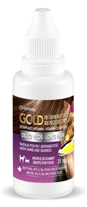 EUROWET Gold Regenerator sierści i skóry 25ml
