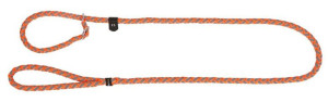 KERBL Smycz zaciskowa odblaskowa Maxi Safe, 170 cm x 12 mm, neonowa/pomarań