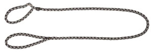 KERBL Smycz zaciskowa odblaskowa Maxi Safe, 170 cm x 12 mm, czarna