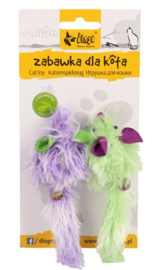 DINGO Zabawka dla kota myszki  DISCO